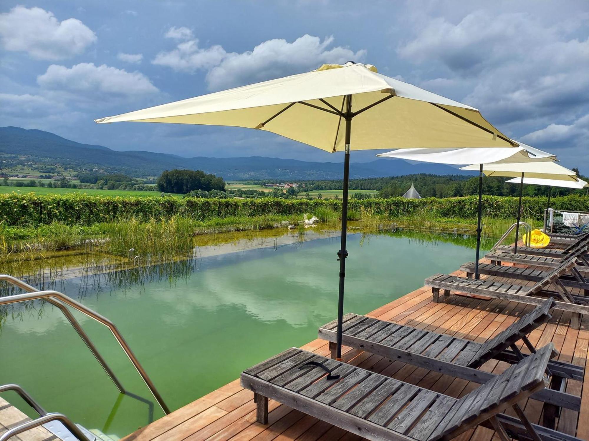 Glamping Maleric With Natural Pool Dragatuš Exteriör bild